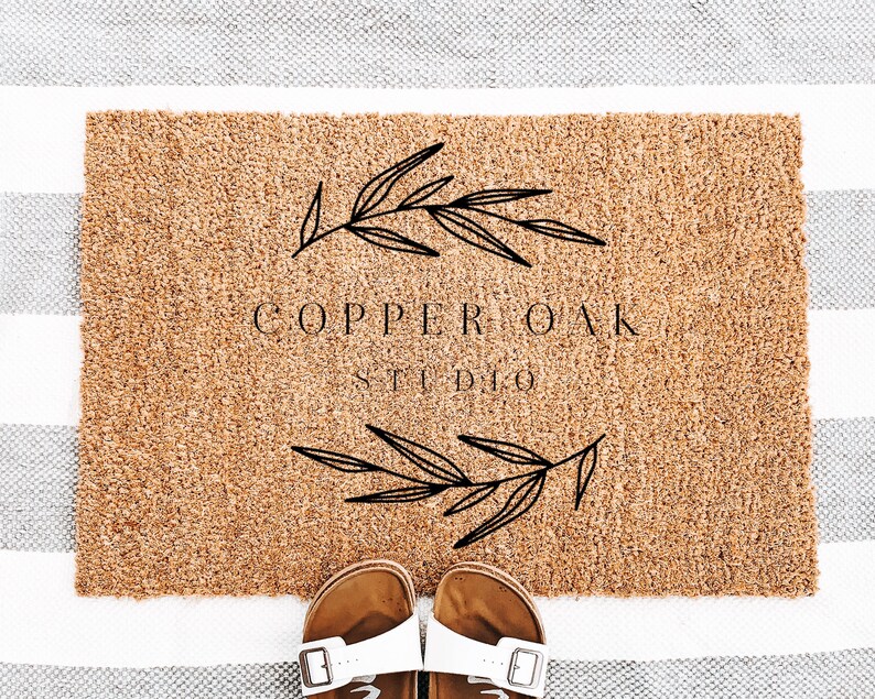 Download Coir Doormat Mockup Mockup de tapete de pelpudo rústico | Etsy