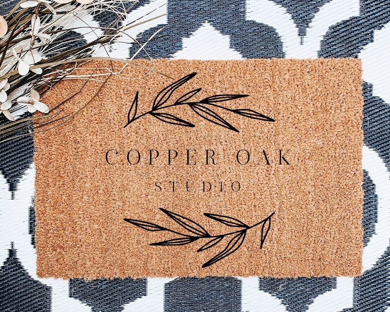 Download Coir Doormat Mockup France Mockup de paillasson rustique ...