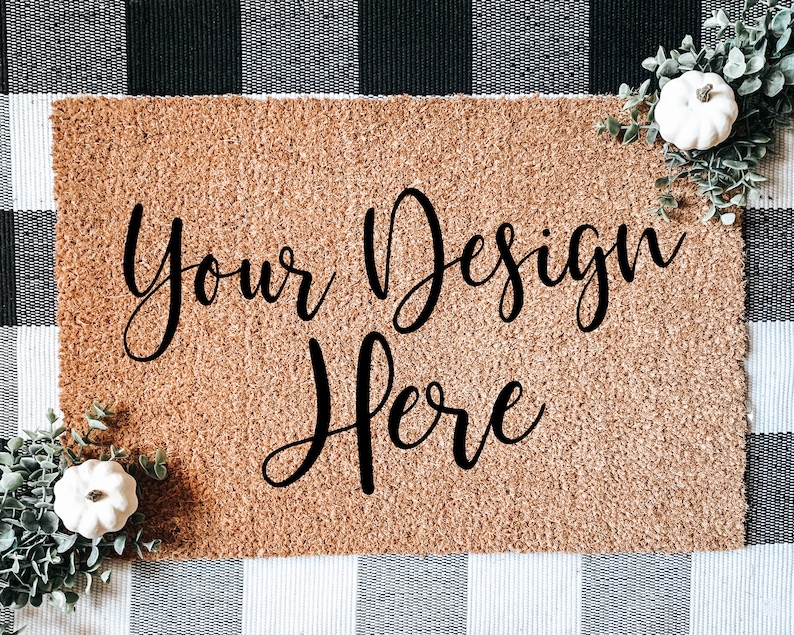 Download Farmhouse Style Mockup Rustic Fall Mockup Pumpkin Doormat Mockup Autumn Greenery Pumpkin Doormat Mockup Autumn Doormat Mockup Home Living Rugs Kromasol Com