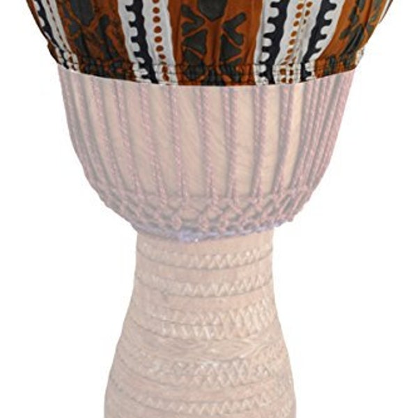 Djembe Head Cover - Assorted African Cloth Designs by Africa Heartwood Project