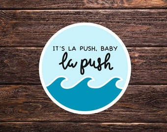 Twilight La Push Beach Vinyl Sticker // laptop sticker, water bottle sticker // movie, book, Midnight Sun, Bella Swan, beach scene