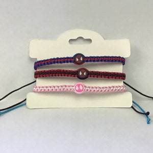 Spiderman Friendship Bracelets