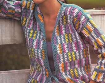 Crochet Kimono Jacket | Womens Crochet Pattern PDF