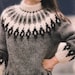 Icelandic Fair Isle Pullover Classic Knitting Pattern PDF - Etsy Canada