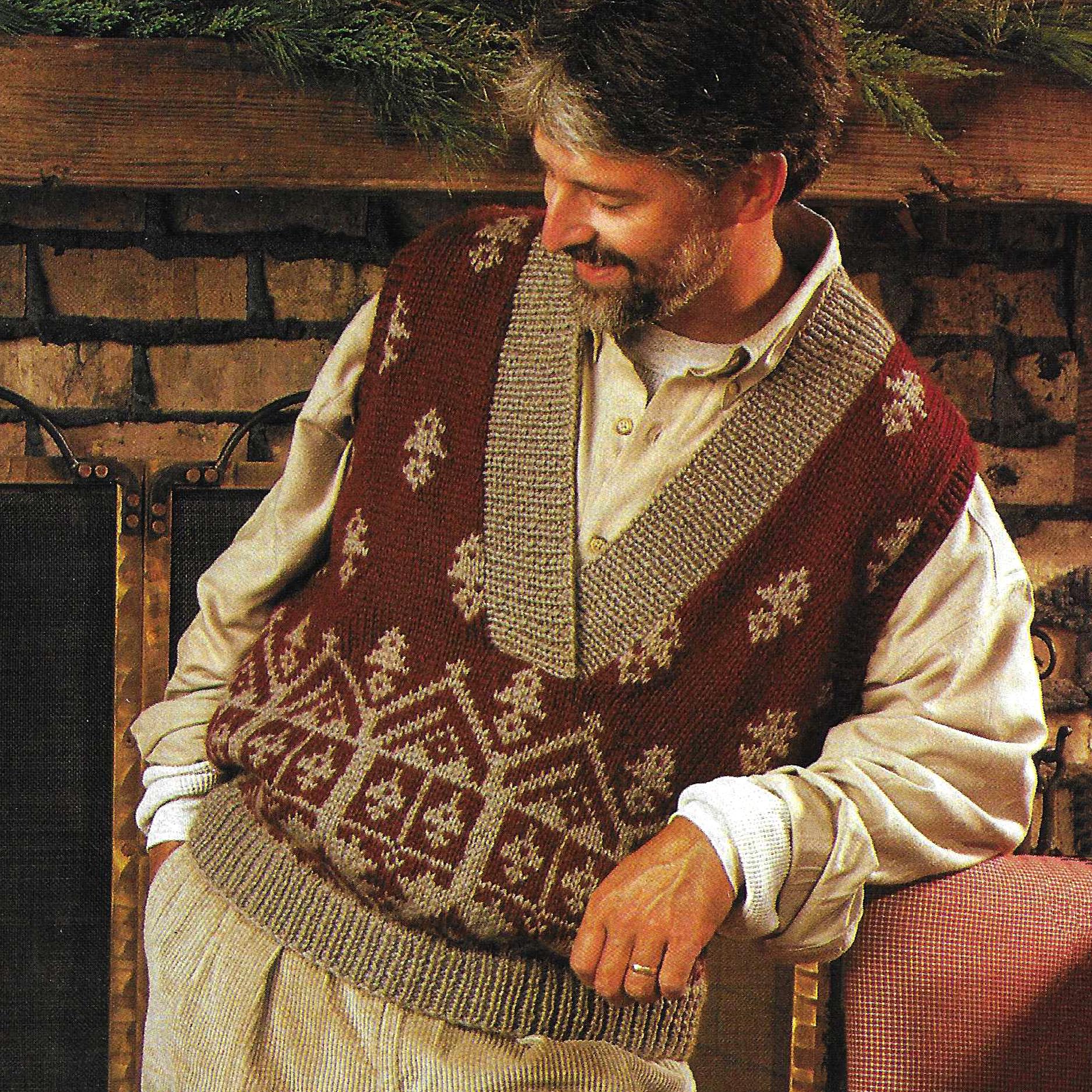 Intarsia Knit Vest S - Etsy Intarsia Knit Vest S - Etsy