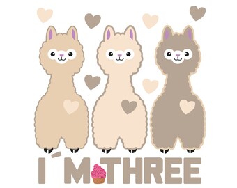 Download Free Cartoon Llamas Etsy SVG Cut Files