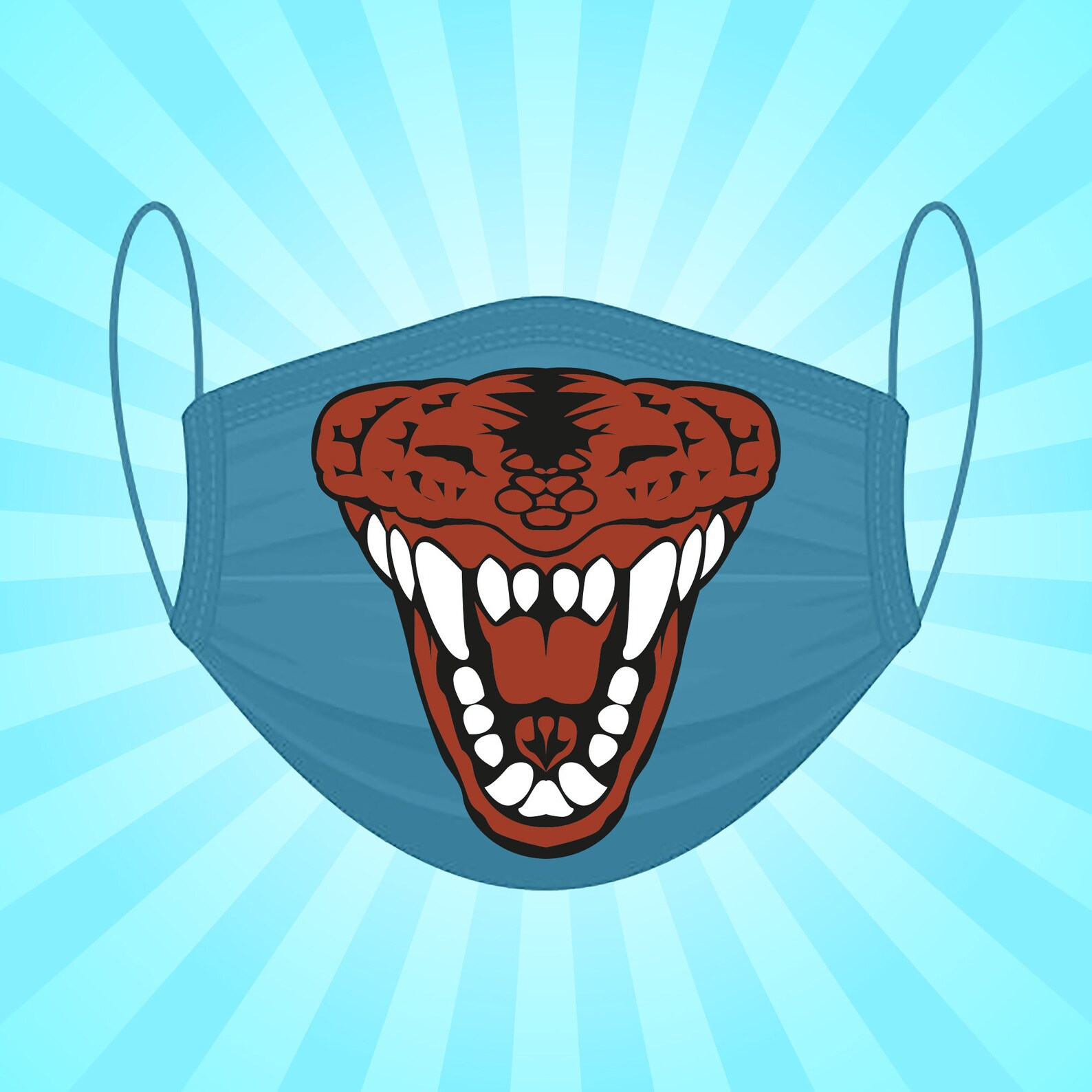 Dragon Face Mask Svg Dragon Fangs Mask Svg Cute Face Mask Etsy