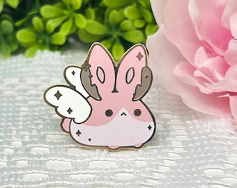 Kawaii Wolpertinger Mythical Creature Enamel Pin