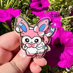 Leuke en kawaii Sylveon Eeveelution emaille pin