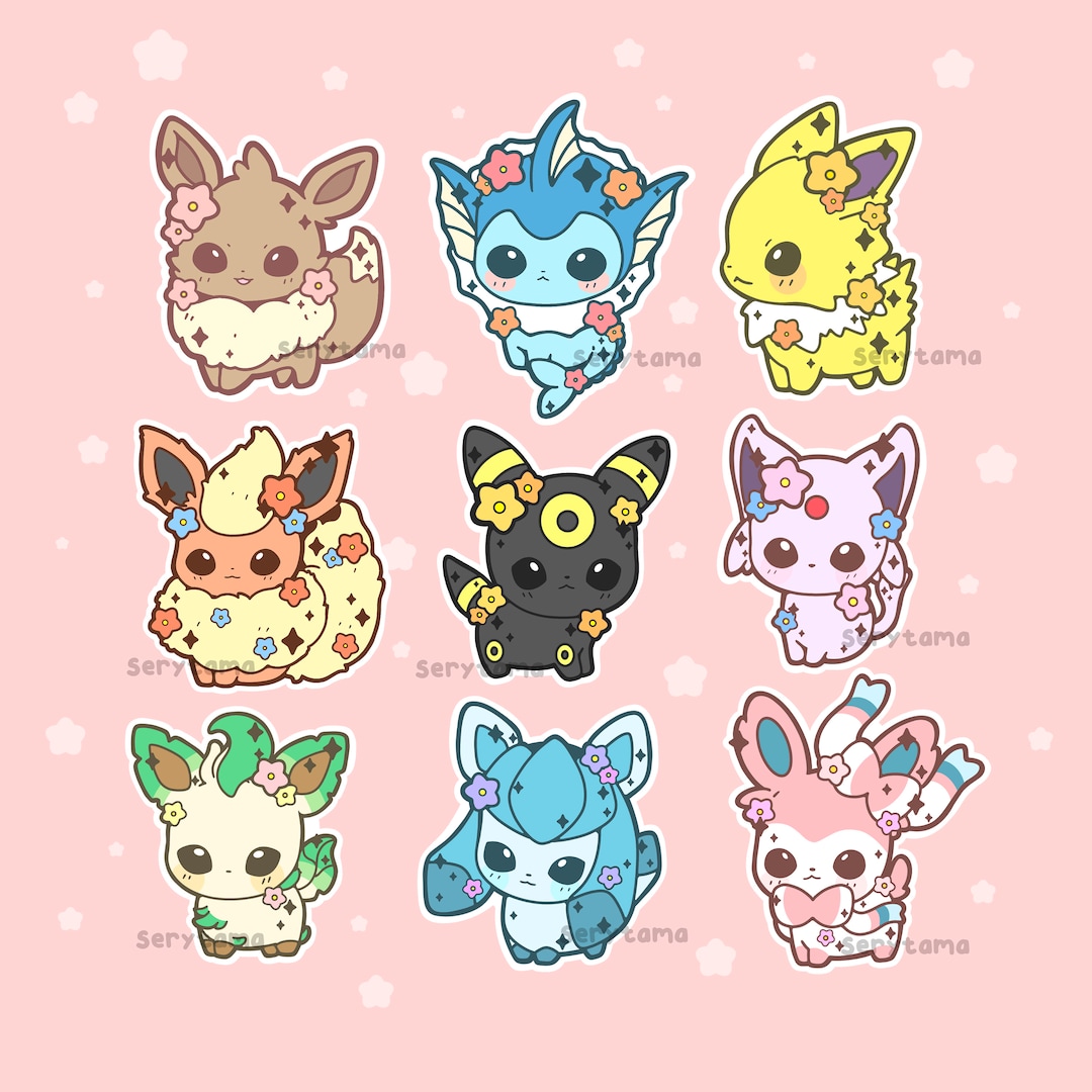 Sticker Pokémon Évoli • La Pokémon Boutique