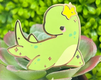 Cute and Kawaii Cryptid Loch Ness Monster Nessie Mythical Pin