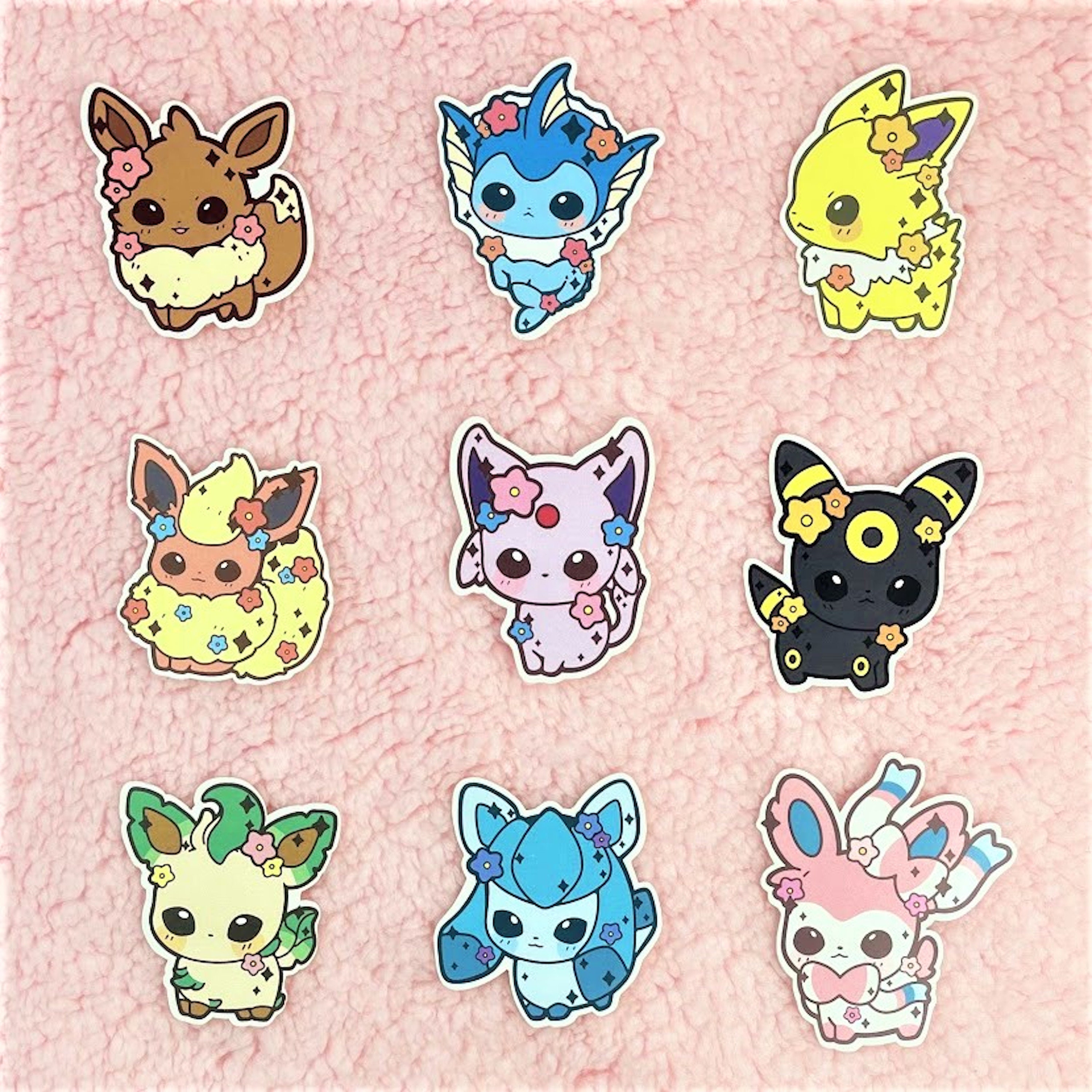 Stickers Paper, Party & Kids Pokémon sticker Flirty Flareon Sticker ...