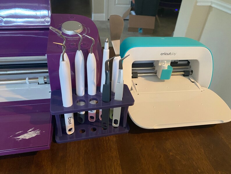 Download Cricut Tools Holder SVG File For 1/4 Acrylic or Wood | Etsy