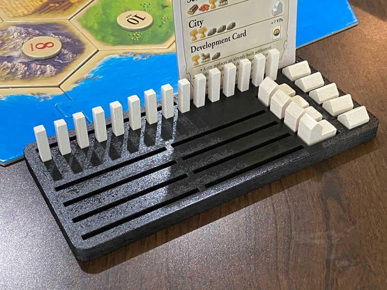 Game Piece Holder for Settlers Of Catan Board Game Etsy