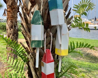 Solid wood Lobstahhhh Buoys!