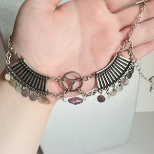 Silver Steampunk Necklace