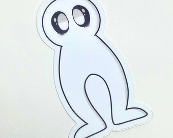 Nightwalker Cryptid Sticker