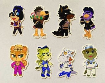 JoJo Crossing Sticker