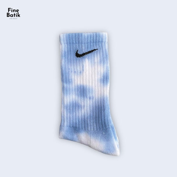 light blue nike socks