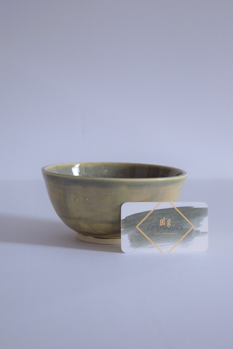 Light Green Cereal Bowl image 3