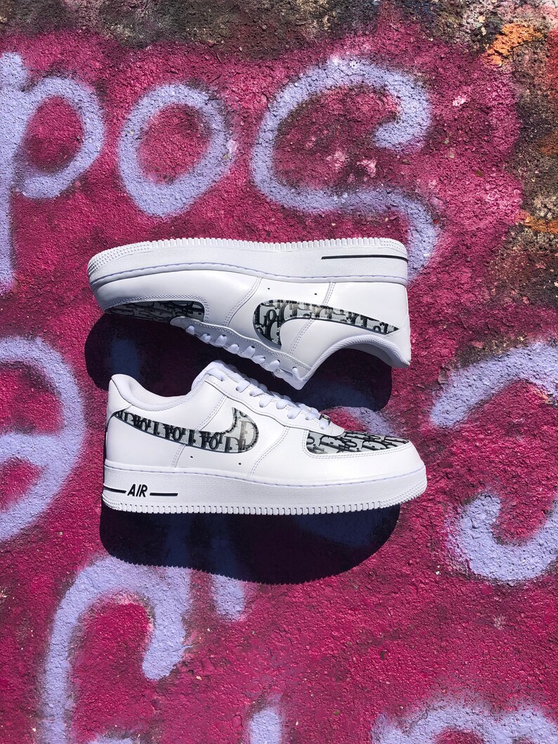 dior air force 1's
