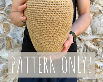 Crochet Hornet Nest/Wasp And Hornet Deterrent/Natural Hornet Repellant - Two Sizes - PATTERN ONLY