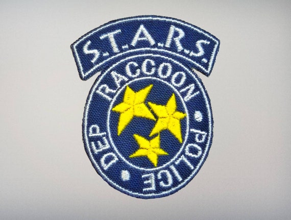 Resident Evil RACCOON Police Dep Blue Military PVC Patch With Velcro - Foto 2