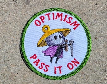 Optimism Patch: Hollow Knight Silksong Inspired