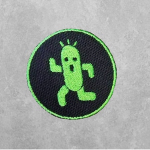 Final Fantasy 7 Cactuar patch, small