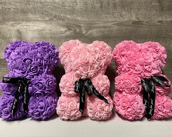 etsy rose bear