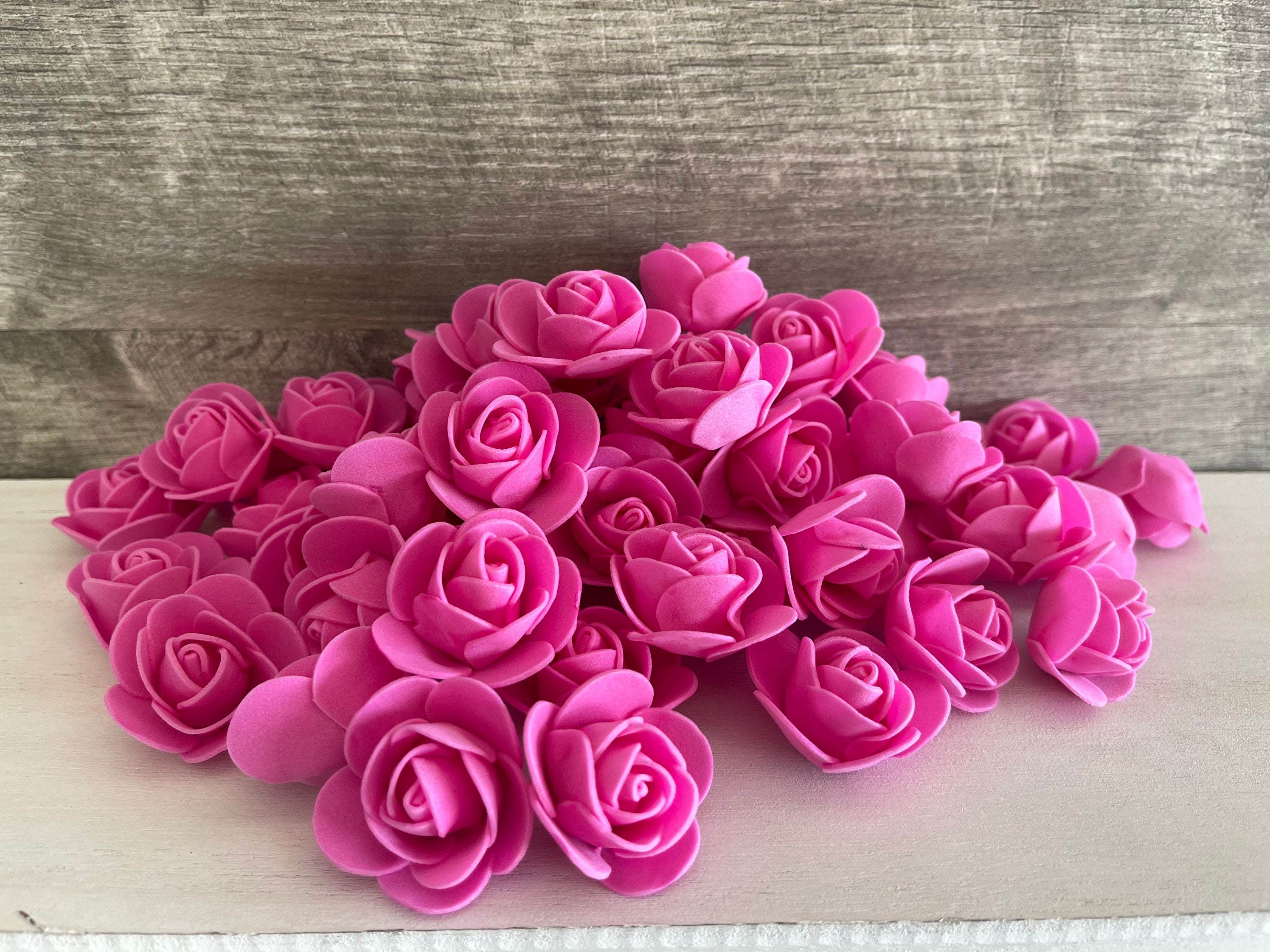 500 Pieces 3cm Bulk Wholesale Foam Flowers for Crafts Etsy
