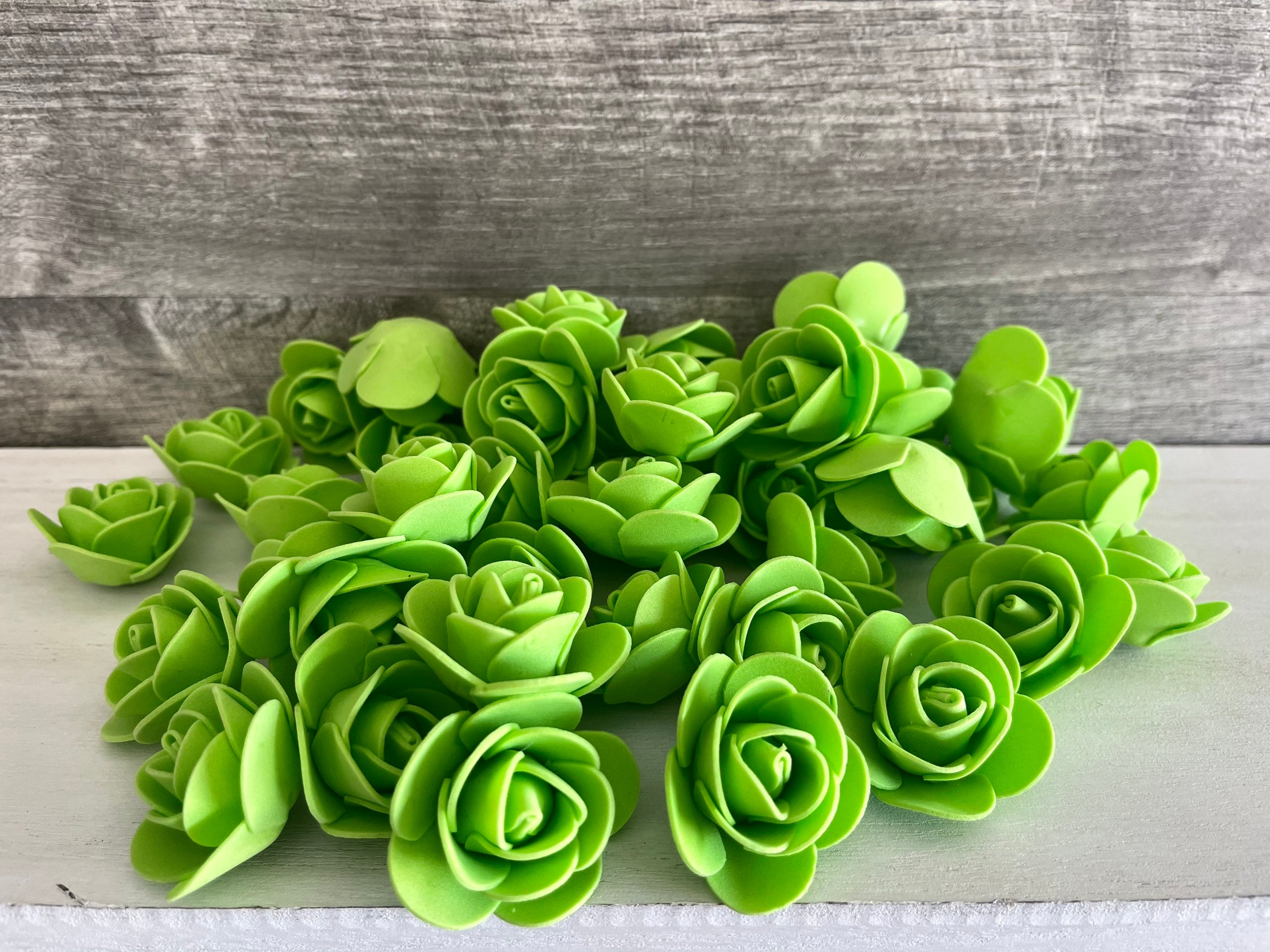 500 Pieces 3cm Bulk Wholesale Foam Flowers for Crafts Etsy