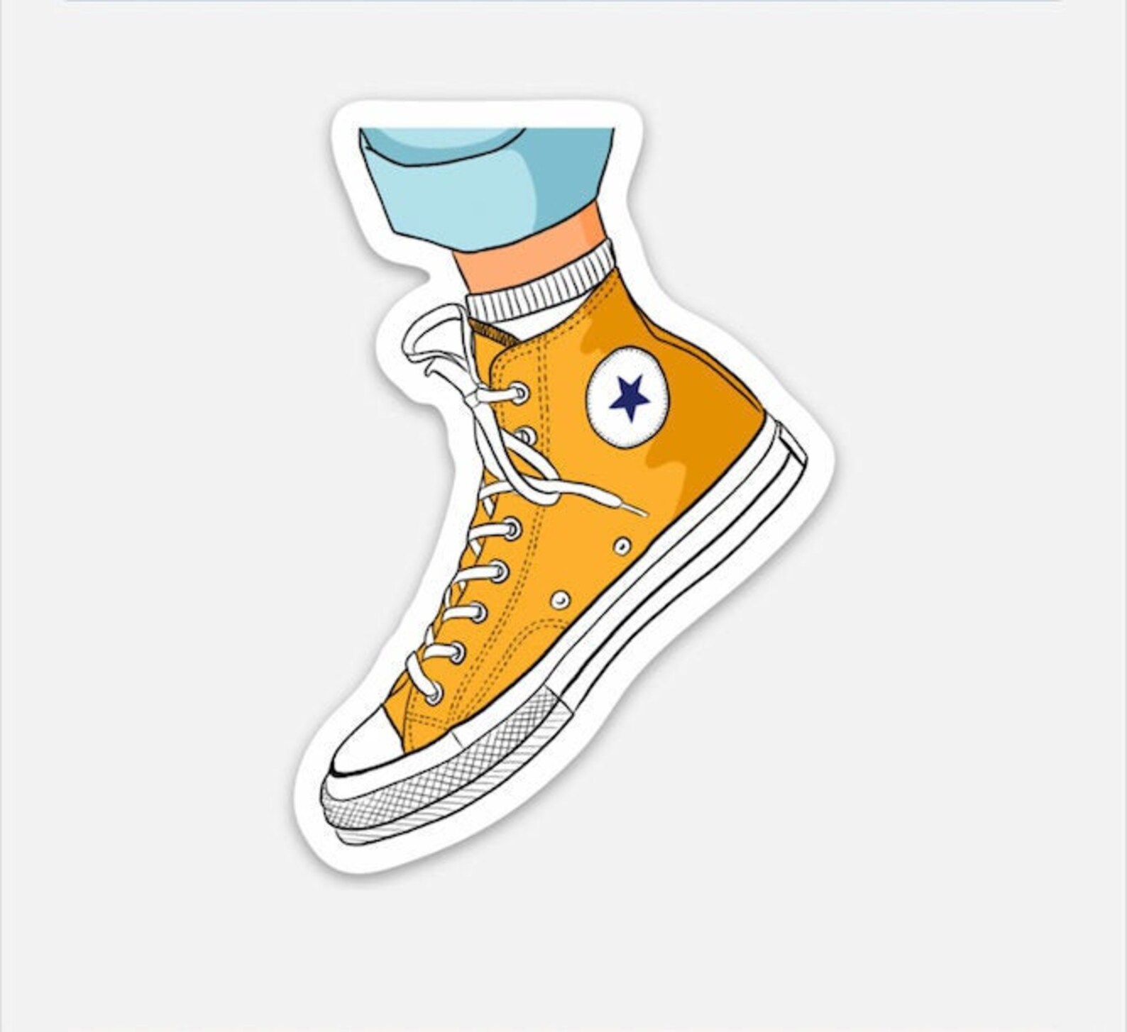 mustard yellow converse