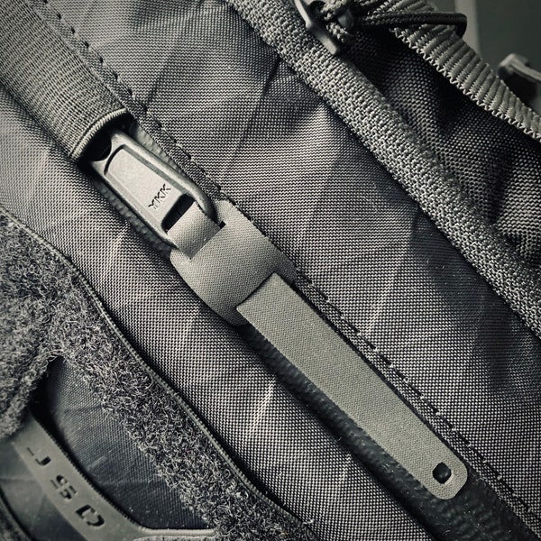 Satz von 8 flachen Hypalon Zipper Pull, Rucksack & Tasche Zip Klettern, Abenteurer, Schlüsselanhänger Schlüsselanhänger Zubehör