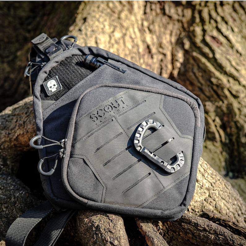 Tactical EDC bagSling crossbody packErgonomic holster Etsy