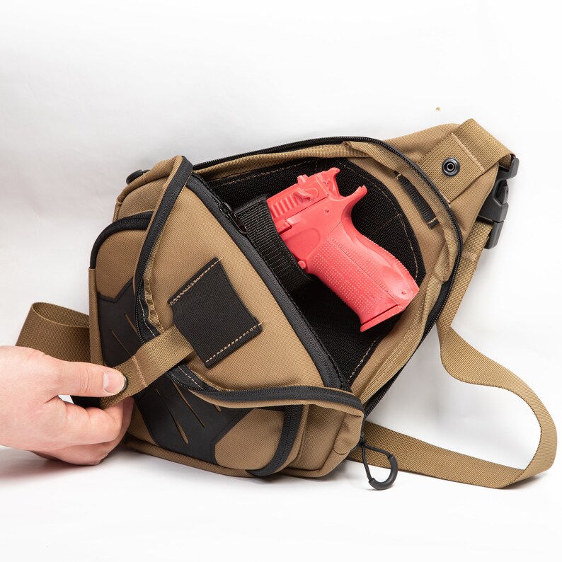 Tactical EDC bagSling crossbody packErgonomic holster Etsy