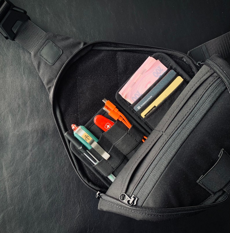 Set of 3 Velcro Organizers EDC Pocket Organizer EDC Pouch EDC Etsy