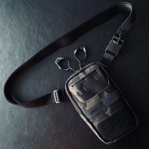 JSD Smart pouch X-pac X50 black multicam