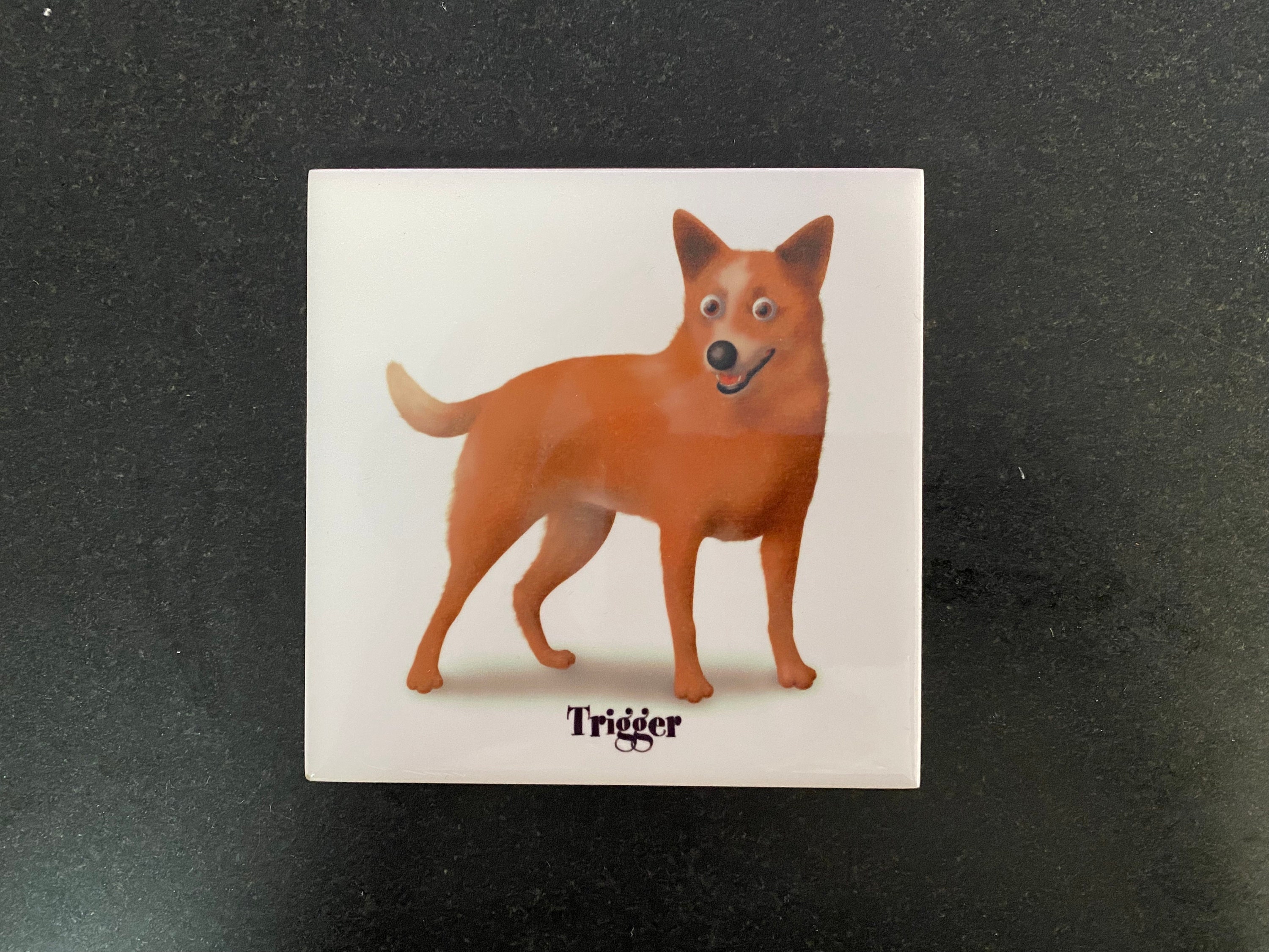 RED HEELER Australian Cattle Dog Goofball Smiley Tile - Etsy RED HEELER Australian Cattle Dog Goofball Smiley Tile - Etsy
