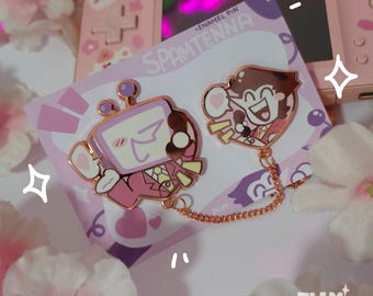 IN-STOCK l Spamton & Tenna | Hard Enamel Pin