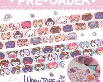 PRE-ORDER | Hazbin y Helluva: Washi Tape