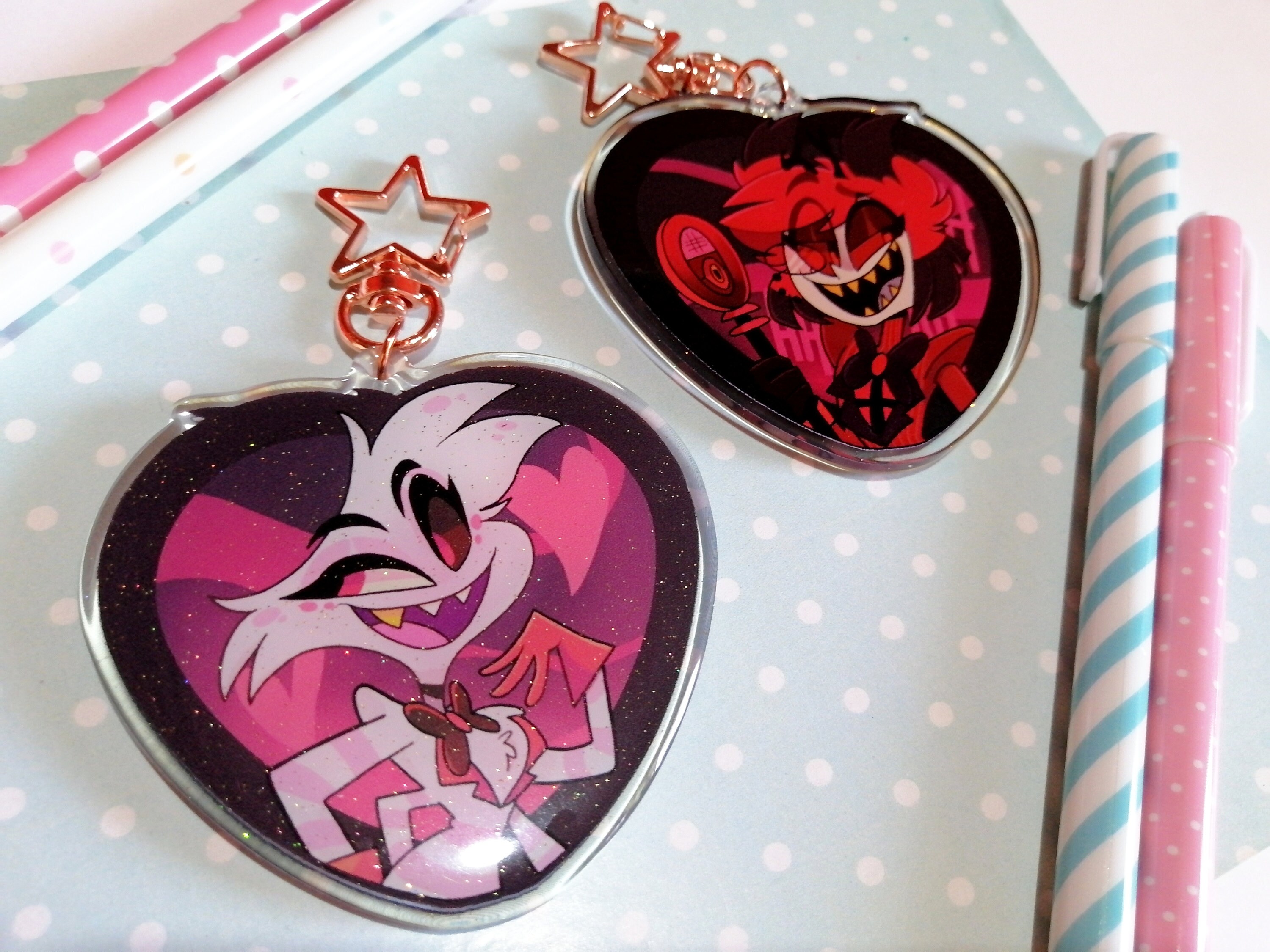 Vivziepop Hazbin Hotel Official Alastor Valentine's Acrylic