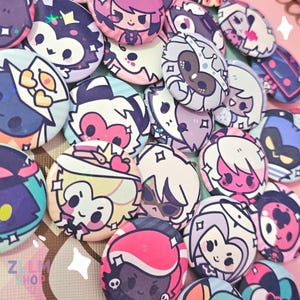 Hazbin & Helluva: mini insignias