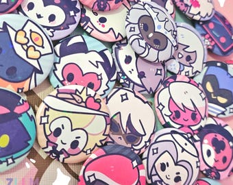 Hazbin & Helluva: mini badges
