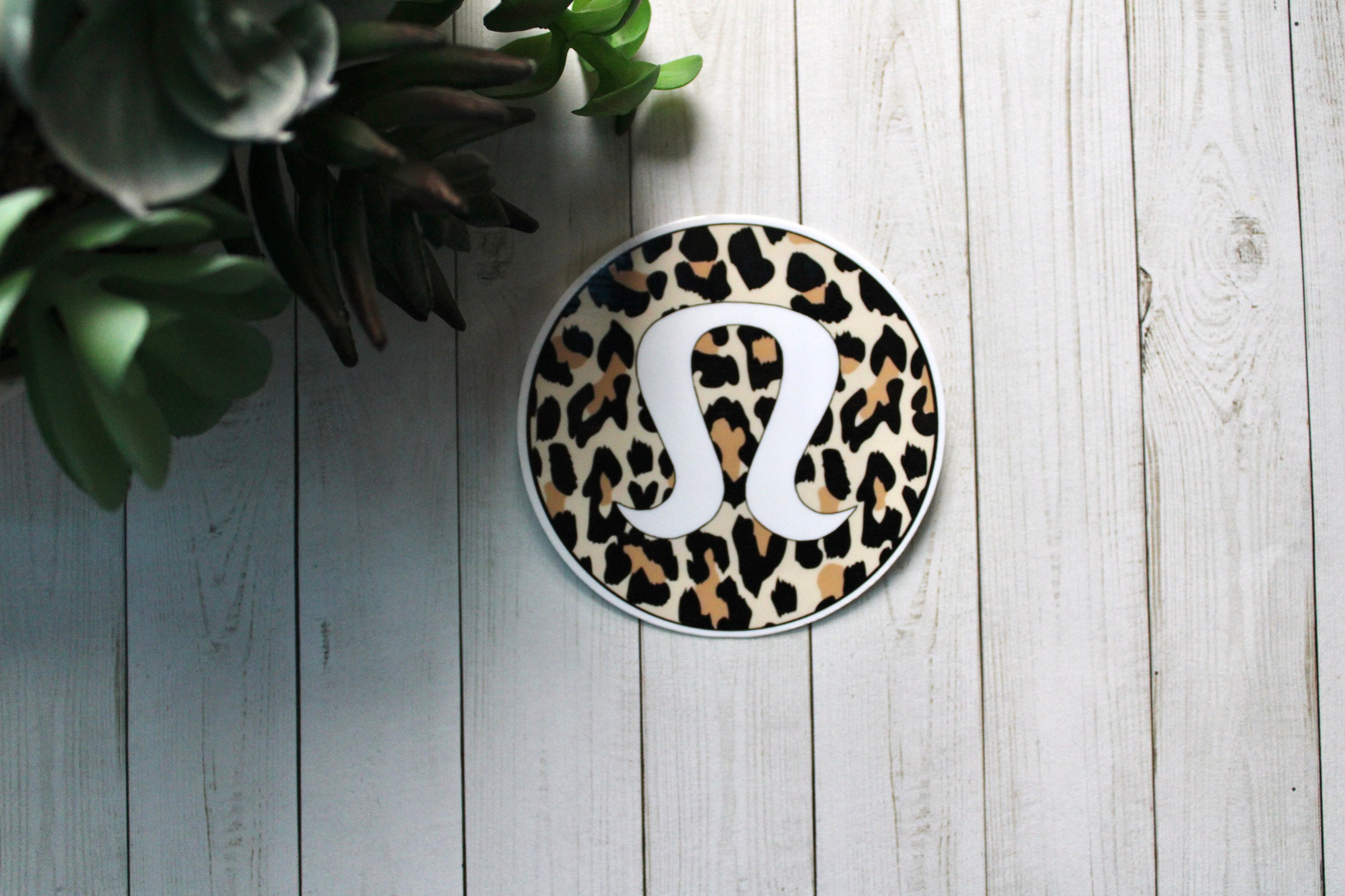 Cheetah Print Lululemon Vsco Sticker, Cheetah Print, Vsco Sticker