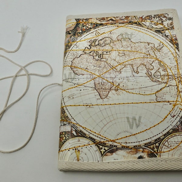 Carnet "Carte du monde". Journal intime, carnet de voyage, carnet de rêves, carnet de dessins, carnet de croquis, livre de coloriage, livre d'or, livre de recettes, carnet de notes