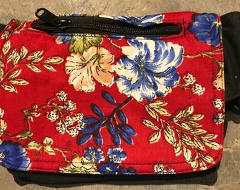 Belt bag with 4 zipped compartments, waist bag, side bag, fanny pack, shoulder bag, travel bag, mobile phone bag, work bag