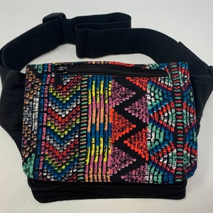 Riñonera con 4 compartimentos con cremallera, riñonera, riñonera, bandolera, bolsa de viaje, bolsa para móvil, bolsa para bicicleta