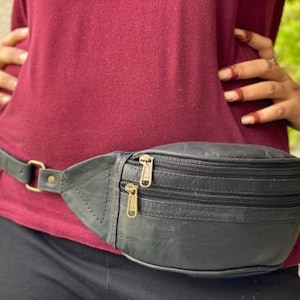 Gürteltasche, Umhängetasche, Bauchtasche, Hüfttasche, Schultertasche, Reisetasche, Partytasche, Hip Bag, Fanny Pack aus echtem Leder