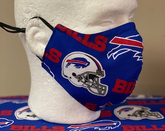 Buffalo Bills Mask Etsy
